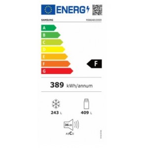 Outlet Samsung RS6KA8101 Side by Side hűtőszekrény 6 hónap garanciával [KH96] 