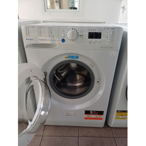 Használt Indesit BWSA 61053 W EU Keskeny Elöltöltős Mosógép [H16675] 