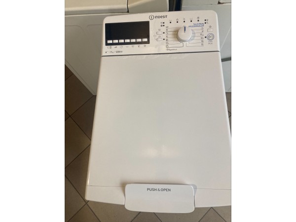 Használt Indesit BTW E71253P (EU) felültöltős mosógép [H12918] 