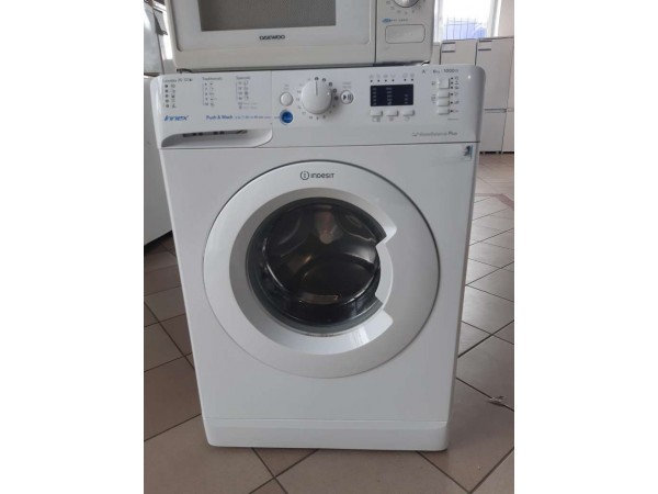 Használt Indesit BWSA 61053 W EU elöltöltős keskeny mosógép [H13489] 