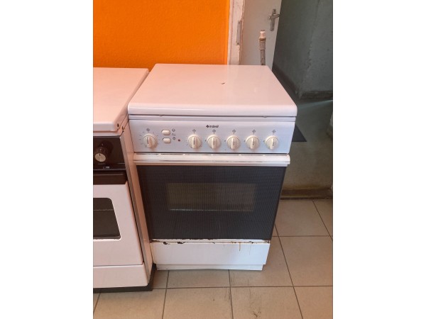 Használt Indesit KN5405WI/G gáztűzhely [H13724] 
