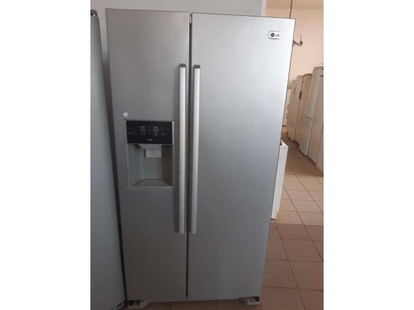 Használt LG GW-L207FLQK side by side hűtőszekrény [KH3] 
