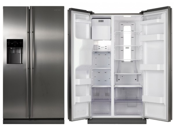 Outlet Samsung RS H1DTSW Side-by-Side hűtőszekrény 6 hónap garancia [KH31] 