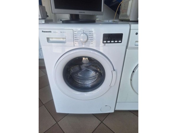 Használt Panasonic NA-126GB1WGN keskeny elöltöltős mosógép [H14275] 