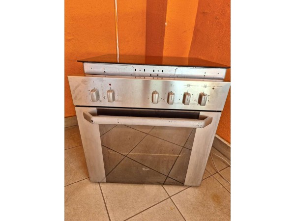 Használt Whirlpool AKP 335/IX + AKM608/NE/WP/01 összeépíthető szett [H14391] 