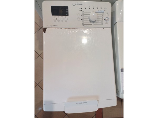 Használt Indesit BTW D61253 (EU) Felültöltős Mosógép [H15119] 