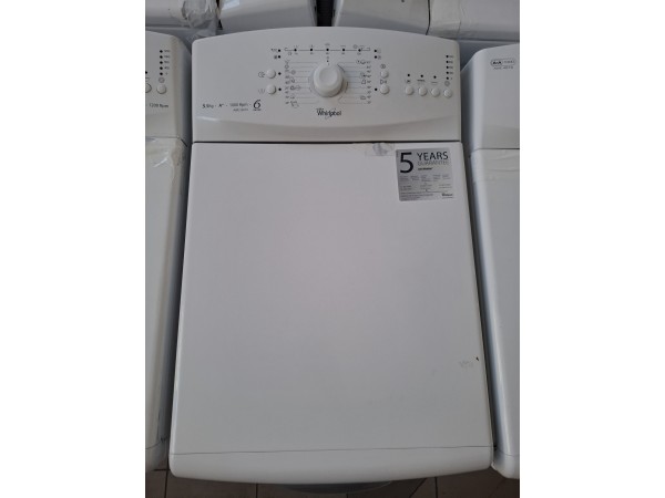 Használt Whirlpool AWE 55610 Felültöltős Mosógép [H15847] 