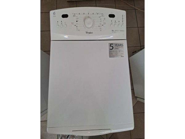 Használt Whirlpool WTLS 66812 Felültöltős Mosógép [H16133] 