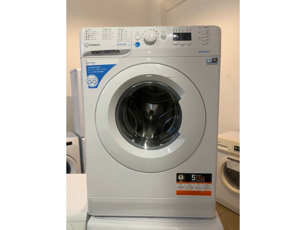 Használt Indesit BWSA 61251 W Keskeny Elöltöltős Mosógép [H16328] 