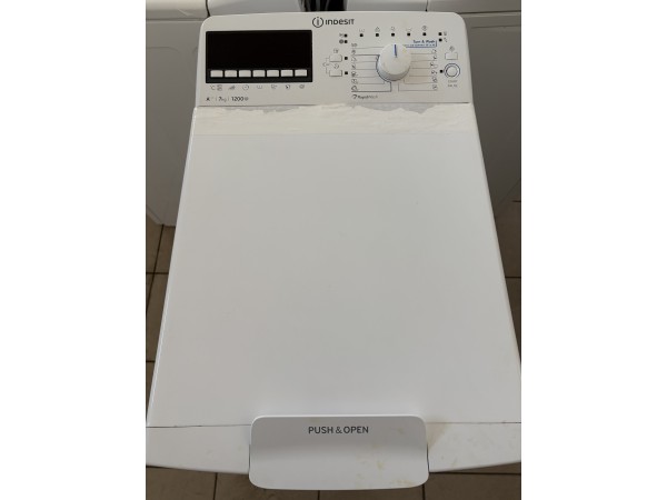 Használt Indesit BTW E71253P (EU) Felültöltős Mosógép [H16564] 