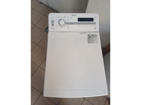 Használt Whirlpool TDLR 55110 Felültöltős Mosógép [H16674] 