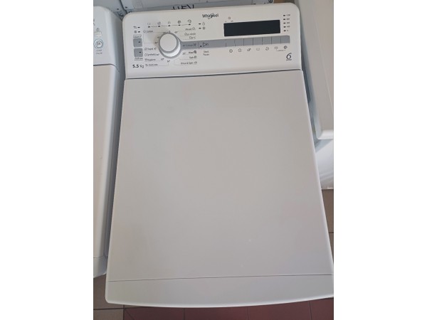Használt Whirlpool TDLR 55020S EU/N Felültöltős Mosógép [H16782] 