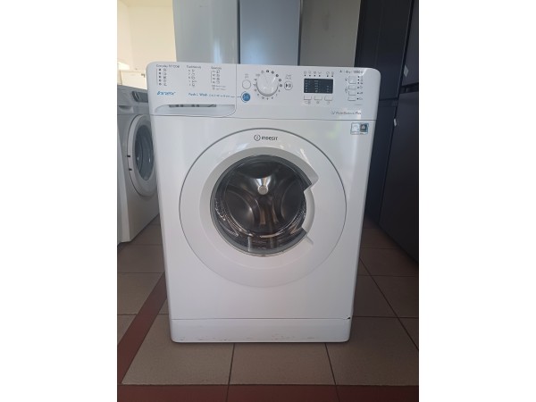 Használt Indesit BWSA 61052 W EU elöltöltős keskeny mosógép [KH191] 
