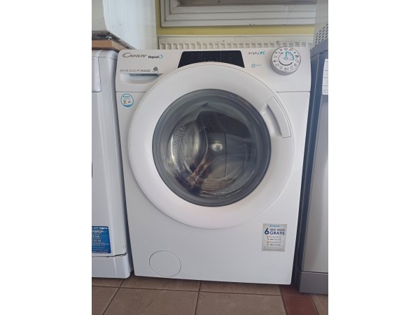 Használt Candy ROW4854DWME/1-S Elöltöltős Mosó-Szárítógép [H16894] 