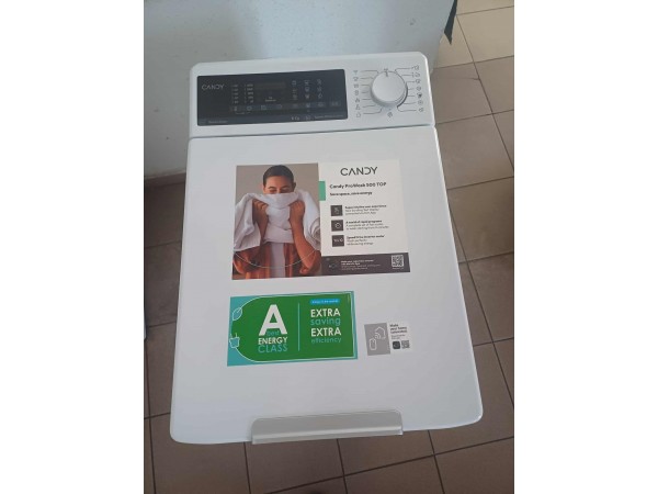 Outlet Candy TCA286TM5-S felültöltős mosógép [O253] 