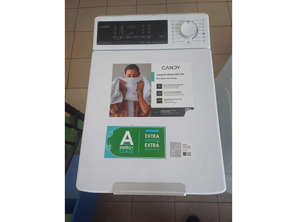 Outlet Candy TCA284TM5-S felültöltős mosógép [O257] 