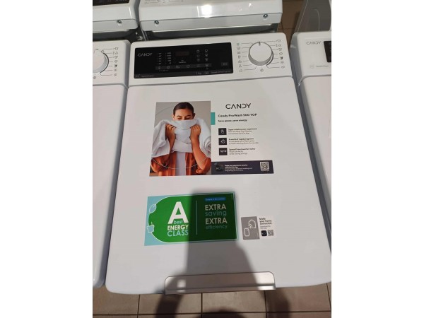 Outlet Candy TCA474TM5-S Felültöltős Mosógép [O285] 