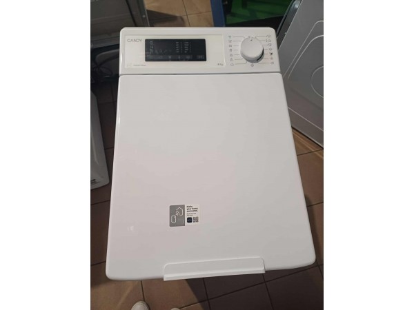 Outlet Candy TCA283D2-S Felültöltős Mosógép [O275] 