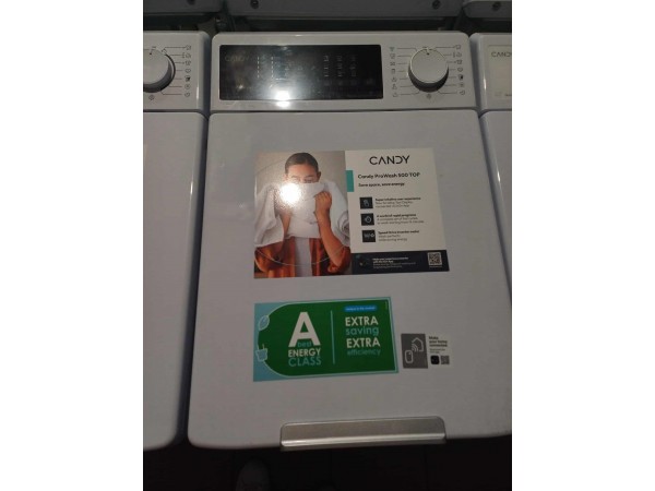 Outlet Candy TCA286TM5-S felültöltős mosógép [O283] 