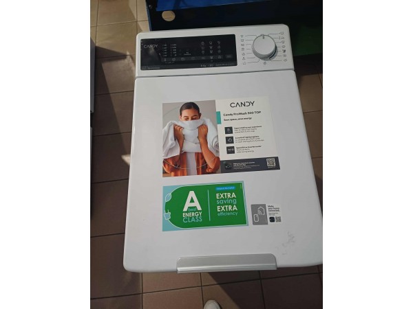 Outlet Candy TCA286TM5-S felültöltős mosógép [O282] 