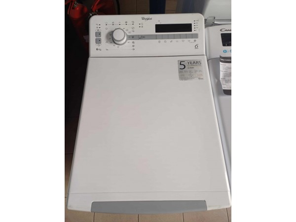 Felújított Whirlpool TDLR 60112 Felültöltős Mosógép [HFV771] 