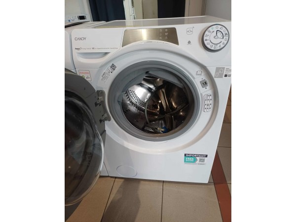 Outlet Candy RPW 4966BWR8-S Mosó-Szárítógép [O350] 