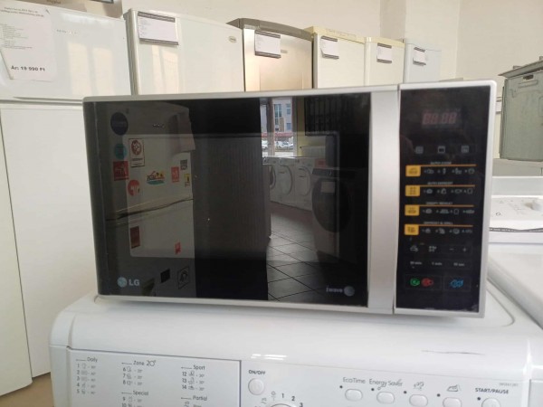 Használt LG MH6342BS (inox-fekete) Mikrohullámú Sütő [H17292] 
