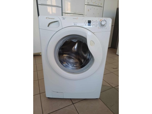 Használt Candy GO4 106DF-16S Elöltőltös Keskeny Mosógép [H17340] 