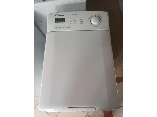 Sérült Új Candy CST27LET/1-S Felültöltős Mosógép [O373] 