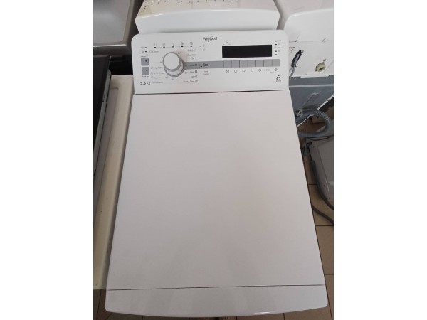 Használt Whirlpool TDLR 55020S EU/N Felültöltős Mosógép [H17413] 
