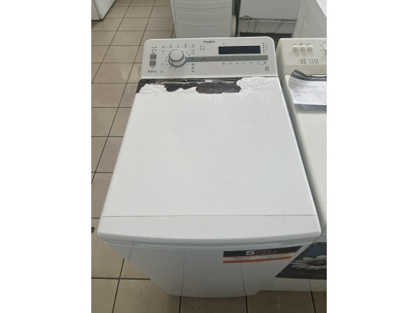 Használt Whirlpool TDLR 55110 Felültöltős Mosógép [H17678] 