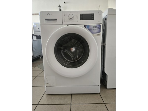 Használt Whirlpool FWSG71283W EU Elöltöltős keskeny mosógép [H17777] 