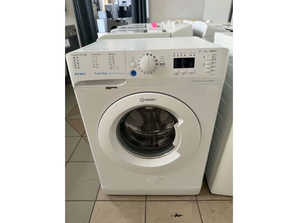 Használt Indesit BWSA 61053 W EU Keskeny Elöltöltős Mosógép [KH326] 