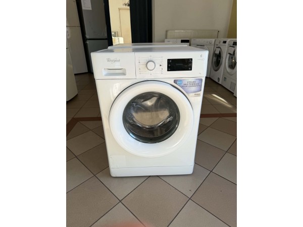 Használt Whirlpool FWSG71283W EU Elöltöltős keskeny mosógép [H17871] 